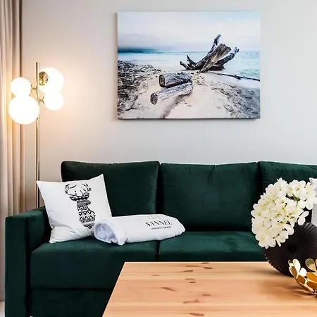 Apartman Gold Sea Z Krytym Basenem-pobierowo Baltic Apartments-sannel For Rent *
