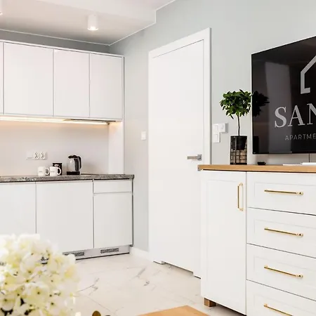 Gold Sea Z Krytym Basenem-pobierowo Baltic Apartments-sannel For Rent * ポビエロボ