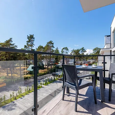 Gold Sea Z Krytym Basenem-pobierowo Baltic Apartments-sannel For Rent *